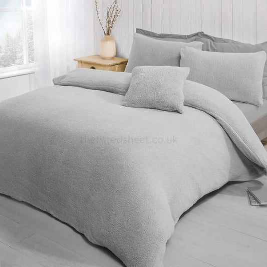 teddy fleece duvet sets