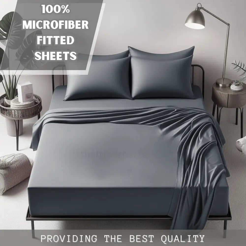 100% microfiber fitted sheets