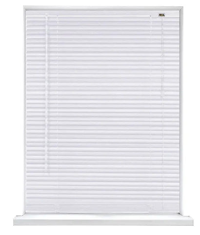 wholesale White Embossed PVC Venetian Blinds 25mm Slats Window Blind RoyalHomeFurnishing